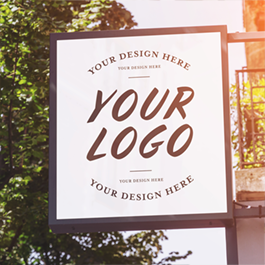 Custom Logo Sign